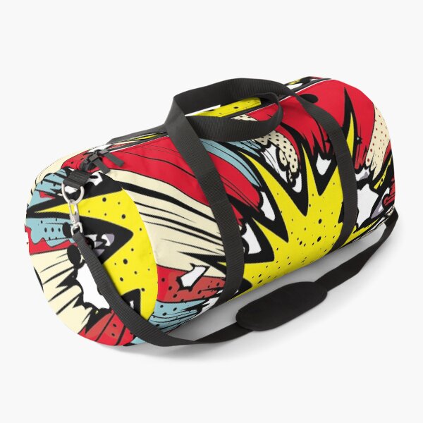 Item preview, Dynamic Pop Art Explosion Panel: A Comic Book Style Burst of Primary Colors and High-Impact Energy. designed and sold by Epsydon Designers.