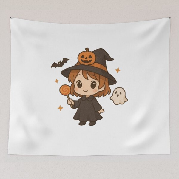 Item preview, Halloween chibi designed and sold by LinaMercata0428.