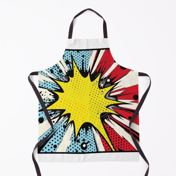 Item preview, Dynamic Pop Art Explosion Panel: A Comic Book Style Burst of Primary Colors and High-Impact Energy. designed and sold by Epsydon Designers.