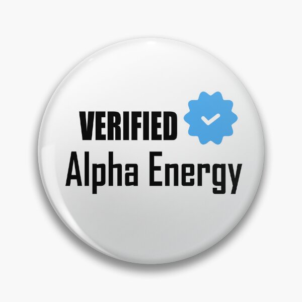 Item preview, Verified Alpha Energy – Confidence Power Quote Sticker designed and sold by GriffinRey.