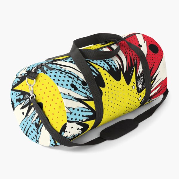 Item preview, Dynamic Pop Art Explosion Panel: A Comic Book Style Burst of Primary Colors and High-Impact Energy. designed and sold by Epsydon Designers.