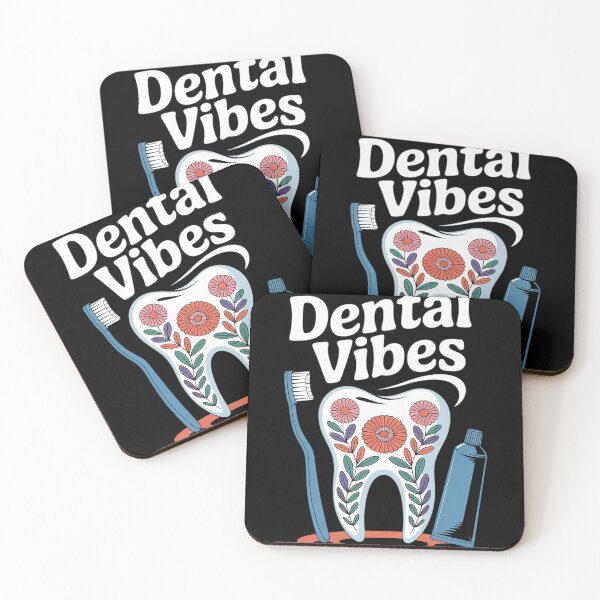 Item preview, Dental Vibes Flowers Men Women Dental hygienist Dentists designed and sold by GGrizeldaRivas.