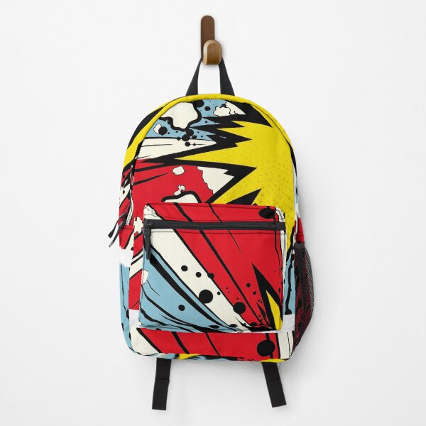 Item preview, Dynamic Pop Art Explosion Panel: A Comic Book Style Burst of Primary Colors and High-Impact Energy. designed and sold by Epsydon Designers.