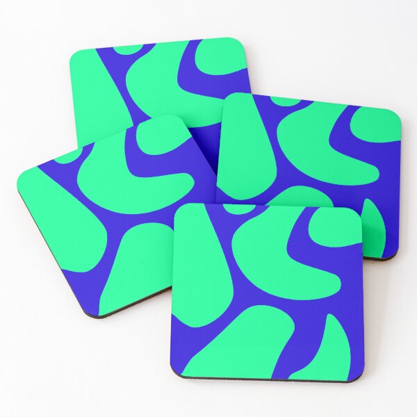 Item preview, Copy of Abstract wavy green neon color designed and sold by BeebooDesign.