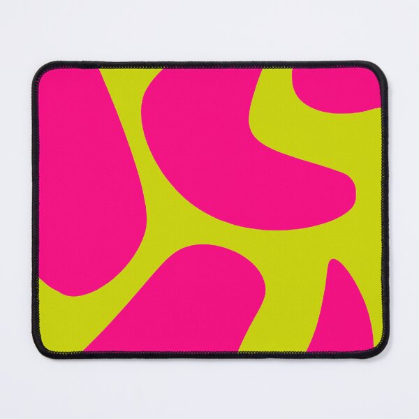 Item preview, Abstract wavy pink yellow neon color designed and sold by BeebooDesign.