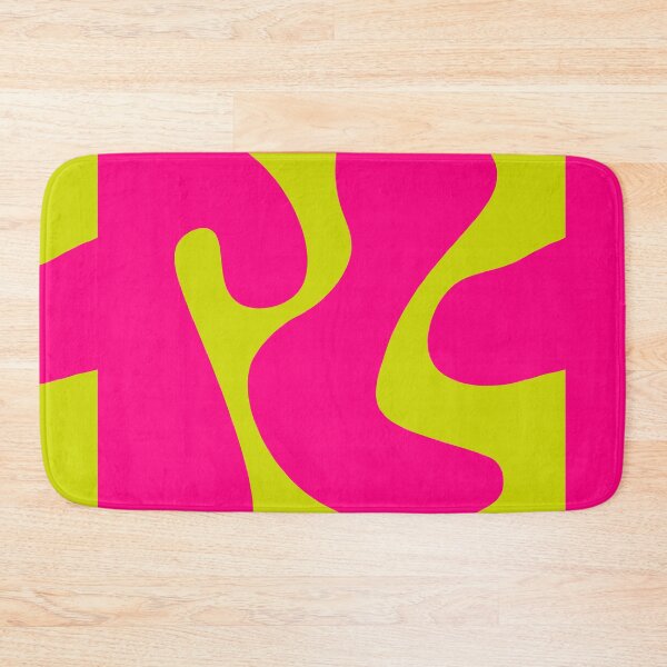 Item preview, Abstract wavy pink yellow neon color designed and sold by BeebooDesign.