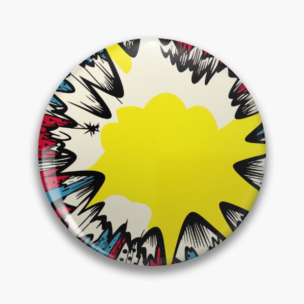 Item preview, Dynamic Pop Art Explosion Panel: A Comic Book Style Burst of Primary Colors and High-Impact Energy. designed and sold by Epsydon Designers.