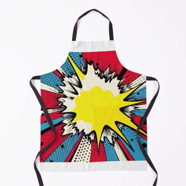 Item preview, Dynamic Pop Art Explosion Panel: A Comic Book Style Burst of Primary Colors and High-Impact Energy. designed and sold by Epsydon Designers.