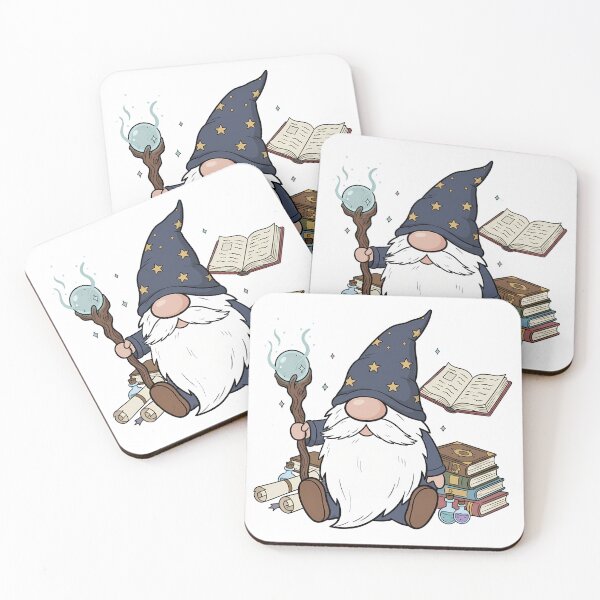 Item preview, Wizard Gnome – Magical Scholar of Knowledge  designed and sold by hn79.