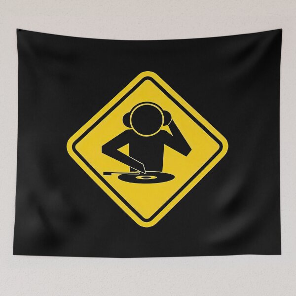 Item preview, DJ at Work / Music Zone Sign designed and sold by GorArt1.