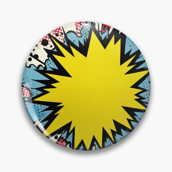 Item preview, Dynamic Pop Art Explosion Panel: A Comic Book Style Burst of Primary Colors and High-Impact Energy. designed and sold by Epsydon Designers.