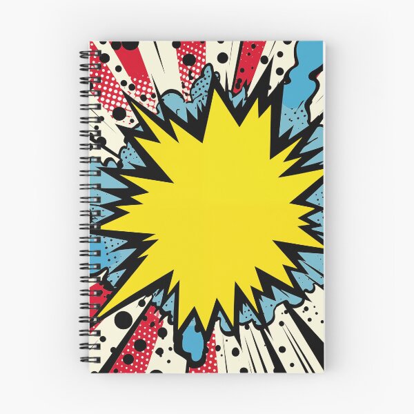 Item preview, Dynamic Pop Art Explosion Panel: A Comic Book Style Burst of Primary Colors and High-Impact Energy. designed and sold by Epsydon Designers.