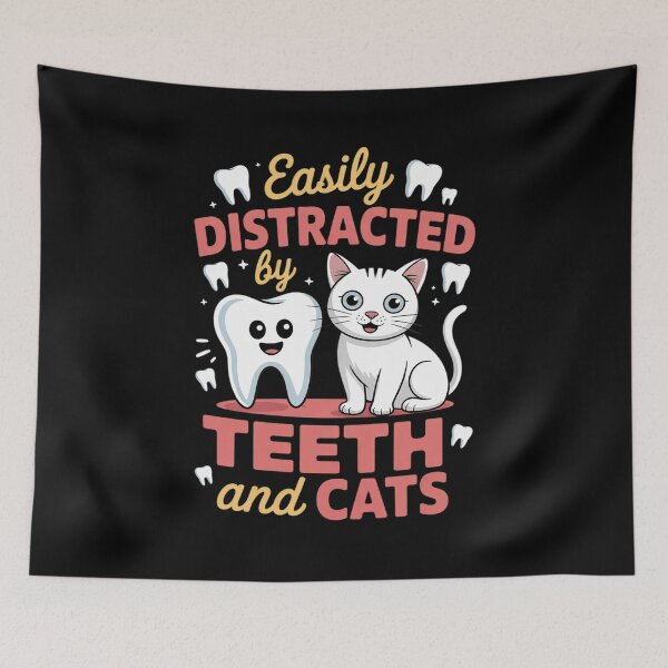 Item preview, Dentist Dental Assistant Hygienist Cat Tooth designed and sold by GGrizeldaRivas.