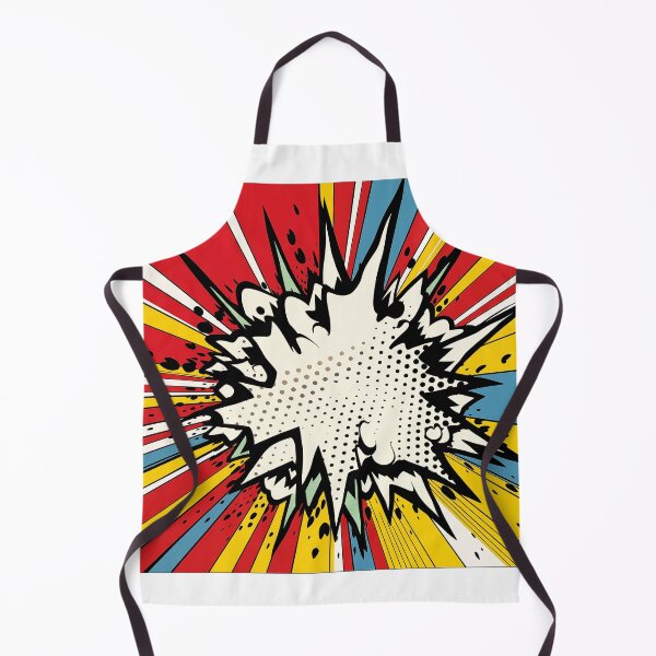 Item preview, Dynamic Pop Art Explosion Panel: A Comic Book Style Burst of Primary Colors and High-Impact Energy. designed and sold by Epsydon Designers.