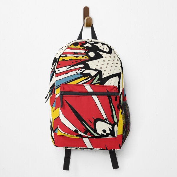 Item preview, Dynamic Pop Art Explosion Panel: A Comic Book Style Burst of Primary Colors and High-Impact Energy. designed and sold by Epsydon Designers.