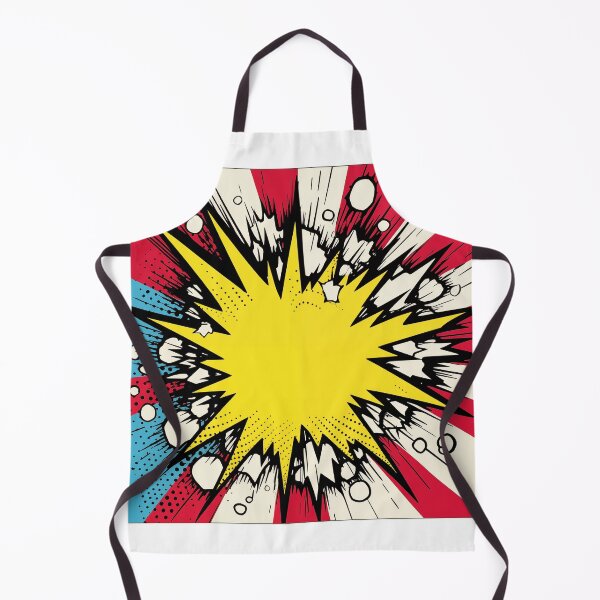 Item preview, Dynamic Pop Art Explosion Panel: A Comic Book Style Burst of Primary Colors and High-Impact Energy. designed and sold by Epsydon Designers.