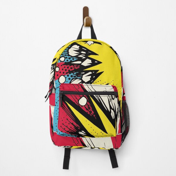 Item preview, Dynamic Pop Art Explosion Panel: A Comic Book Style Burst of Primary Colors and High-Impact Energy. designed and sold by Epsydon Designers.