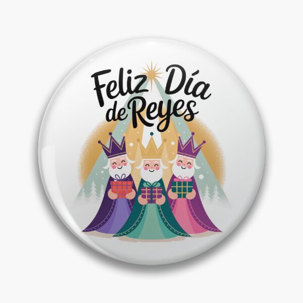 Item preview, Feliz Día de Reyes – Three Kings Day Epiphany Celebration Art designed and sold by BunBuntheDog-.