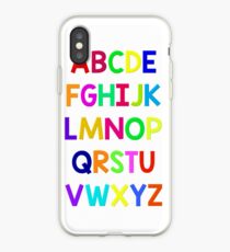 Alphabet fun iPhone Case