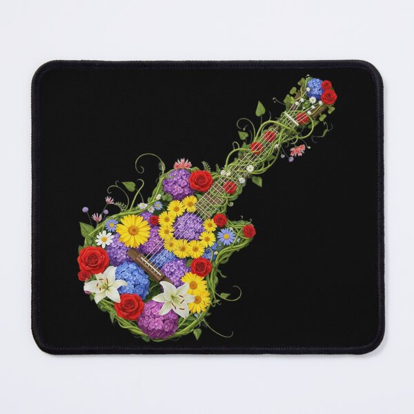Item preview, Music Lover Gift, Musician Gift, Beautiful Sounds,Traditional and Modern Musical Instruments, ivy flowers, Floral,Nature Love Art ,Nature Lover Gift, Peaceful Natural Design designed and sold by chipmuckdesignn.