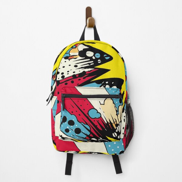 Item preview, Dynamic Pop Art Explosion Panel: A Comic Book Style Burst of Primary Colors and High-Impact Energy. designed and sold by Epsydon Designers.
