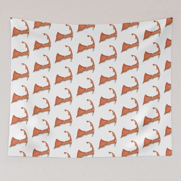 Item preview, Red Cape Cod Outline - COASTAL COLLECTION designed and sold by autumnallen15.