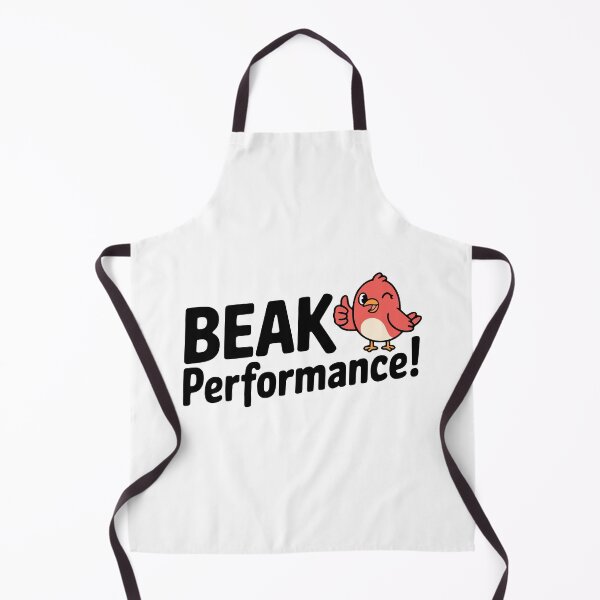 Item preview, Beak Performance! Cute Bird Pun designed and sold by PMCreative.