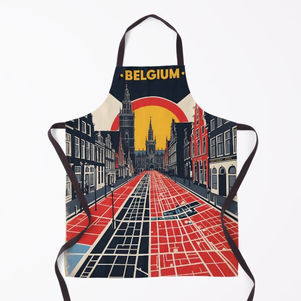 Item preview, Kortrijk Belgium 1950s Vintage Travel Tourism designed and sold by TravelersGems.