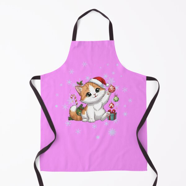 Item preview, Girls Cute Christmas Kitty Cat designed and sold by LANCEWISEMEDIA.
