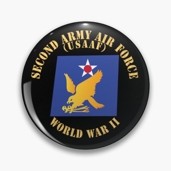 Item preview, SSI - AAF - 2nd Air Force - WWII - USAAF x 300 designed and sold by Military Insignia Products.