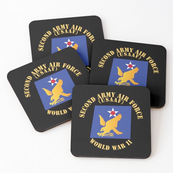 Item preview, SSI - AAF - 2nd Air Force - WWII - USAAF x 300 designed and sold by Military Insignia Products.