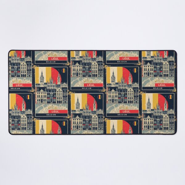 Item preview, Liege Belgium 1950s Vintage Travel Tourism designed and sold by TravelersGems.