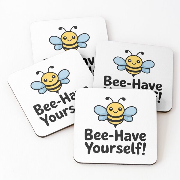 Item preview, Bee Have Yourself! Cute Bee Pun designed and sold by PMCreative.