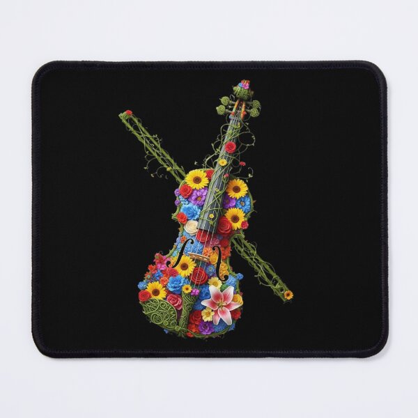 Item preview, Music Lover Gift, Musician Gift, Beautiful Sounds,Traditional and Modern Musical Instruments, ivy flowers, Floral,Nature Love Art ,Nature Lover Gift, Peaceful Natural Design designed and sold by chipmuckdesignn.