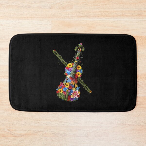 Item preview, Music Lover Gift, Musician Gift, Beautiful Sounds,Traditional and Modern Musical Instruments, ivy flowers, Floral,Nature Love Art ,Nature Lover Gift, Peaceful Natural Design designed and sold by chipmuckdesignn.