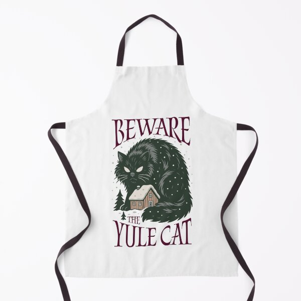 Item preview, Beware the Yule Cat designed and sold by Kindred & Thistle.