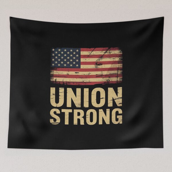 Item preview, Union Strong Fist Proud Labor Day Workers September First  designed and sold by ClassicAnthony.
