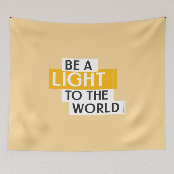 Item preview, Be a light to the world designed and sold by FTLOG.