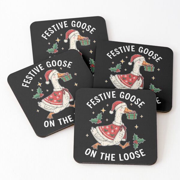 Item preview, The Goose Quote Festive On Silly Loose Goose Xmas Funny designed and sold by Rackaam777Art.