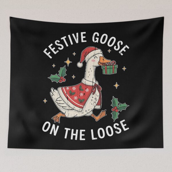 Item preview, The Goose Quote Festive On Silly Loose Goose Xmas Funny designed and sold by Rackaam777Art.