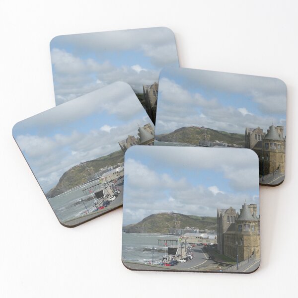 Item preview, Sea front at Aberystwyth featuring the Old College designed and sold by Siancamera.