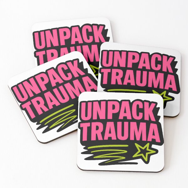 Item preview, Unpack Trauma – Mental Health Awareness Healing Empowerment Design designed and sold by Imaginationbeyond.