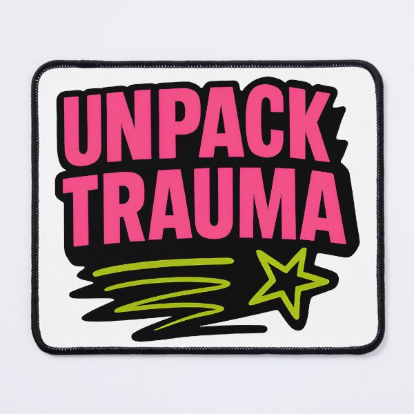 Item preview, Unpack Trauma – Mental Health Awareness Healing Empowerment Design designed and sold by Imaginationbeyond.