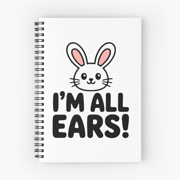 Item preview, I'm All Ears! Cute Bunny Pun designed and sold by PMCreative.