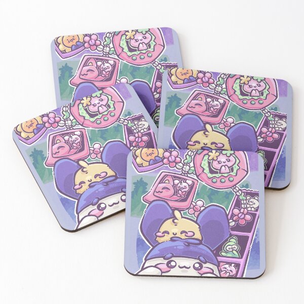 Item preview, 90s Colorful Tama Game Collage designed and sold by SketchesWSara.