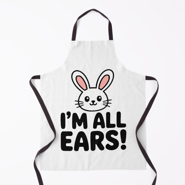 Item preview, I'm All Ears! Cute Bunny Pun designed and sold by PMCreative.