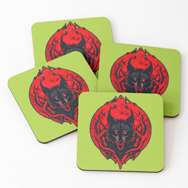 Item preview, Wolf Occult Design  Hell moon Howler – Dark Sigil Aesthetic designed and sold by Neer arts.