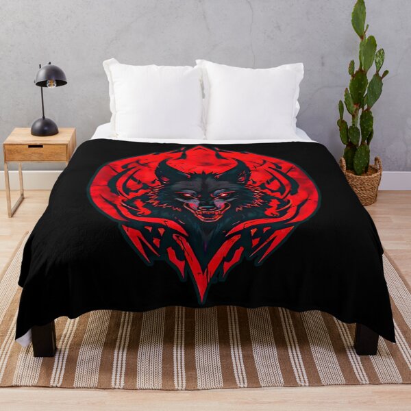 Item preview, Wolf Occult Design  Hell moon Howler – Dark Sigil Aesthetic designed and sold by Neer arts.