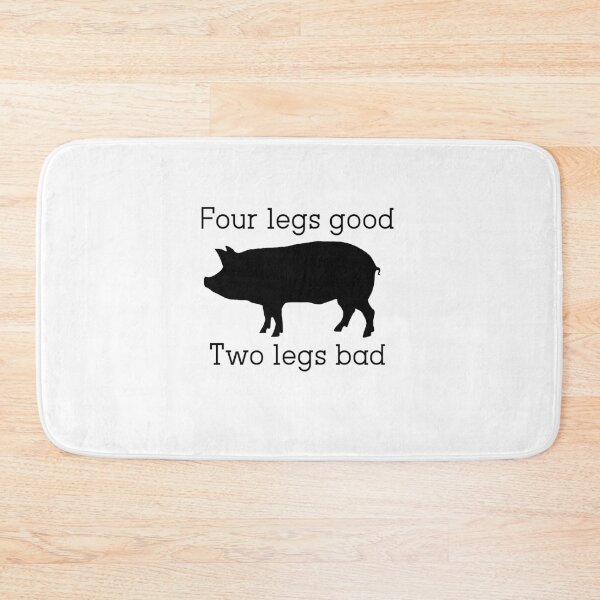 Item preview, George Orwell "Four Legs, Two Legs" designed and sold by TsunamiDesigns.