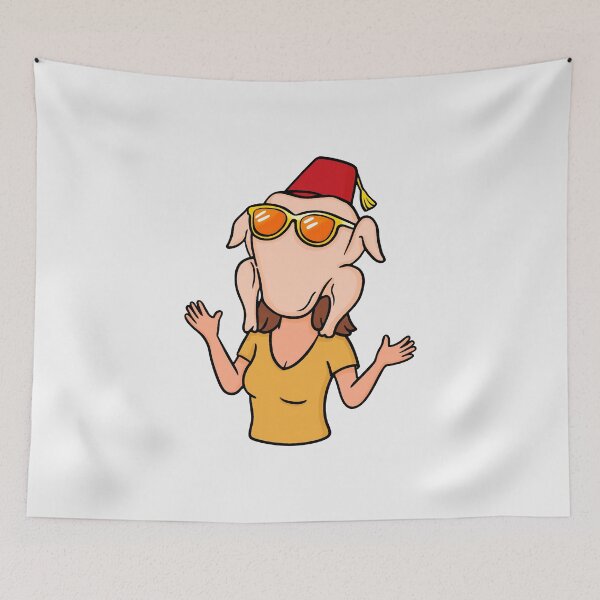 Item preview,  Monica Turkey Head Thanksgiving - Festive Holiday Design designed and sold by DreamBrushy.